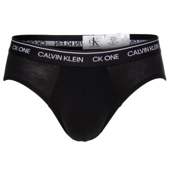 Calvin Klein One Cotton Hip Brief Sort bomuld Large Herre