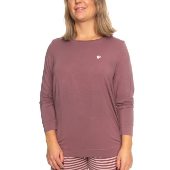 Missya Softness Modal Long Sleeve Shirt Gammelrosa modal Small Dame