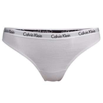 Calvin Klein Trusser Carousel Thong Hvid bomuld Large Dame