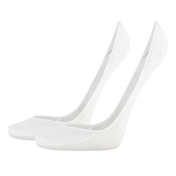 Calvin Klein Strømper 2P Ella No Show Sock Hvid bomuld Str 35/38 Dame
