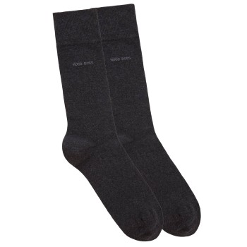 BOSS Casual Marc Sock Strømper Mørkgrå bomuld Str 39/42 Herre