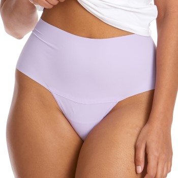 Hanky Panky Trusser Breathe High Rise Thong Lilla Large Dame