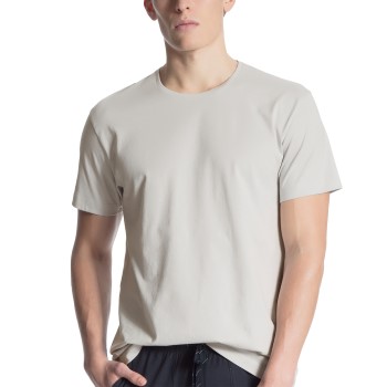 Calida Remix Basic T-Shirt Beige bomuld Large Herre
