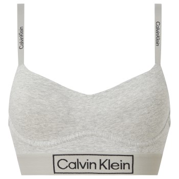 Calvin Klein Bh Reimagined Heritage Light Lined Brale Grå Large Dame