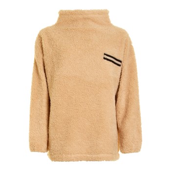 Missya Teddy Sweatshirt Beige polyester Large Dame