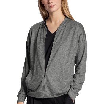 Calida Favourites Lounge Jacket Grå Medium Dame