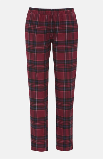 Pyjamasbukser i flonel