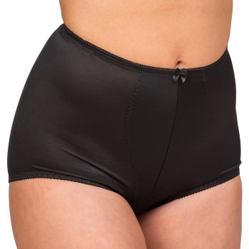 Trofe Shaping Maxi Low Leg Cut Trusser Sort polyamid 65 Dame