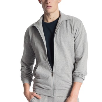 Calida Remix Basic LW Jacket Grå bomuld Large Herre