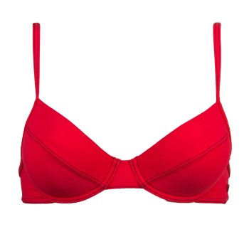 Sloggi Ibiza Push Up Bikini Rød B 34 Dame