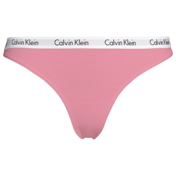 Calvin Klein Trusser Carousel Thong Laksrosa bomuld Medium Dame
