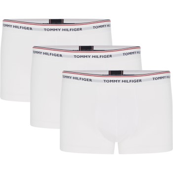 Tommy Hilfiger 3P Premium Essentials Low Rise Trunk Hvid bomuld XX-Large Herre