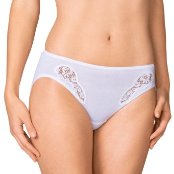 Calida Trusser Feminin Sense Minislip Hvid bomuld Large Dame