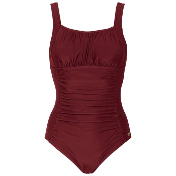 Damella Shirley Aubergine Protes Swimsuit Vinrød 36 Dame