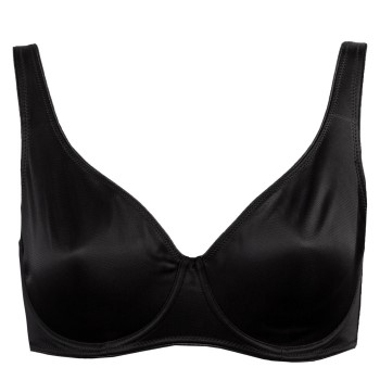 Damella Bh Classic Smooth Underwire Bra Sort polyamid B 70 Dame