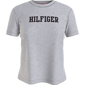 Tommy Hilfiger Organic Cotton T-shirt O-neck Grå økologisk bomuld Large Dame