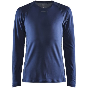 Craft Essence LS Tee Men Marineblå polyester X-Large Herre