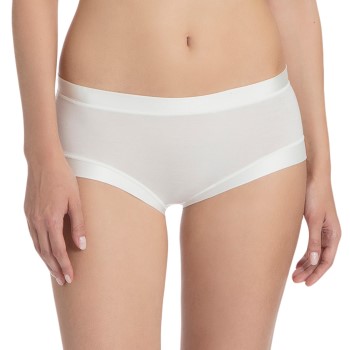 Calida Trusser Cate Regular Satin Hipster Benhvid bomuld Large Dame