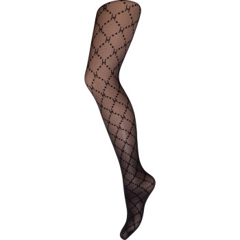 Hype the Detail Strømpebukser Logo Tights 25 Den Sort polyamid L/XL Dame