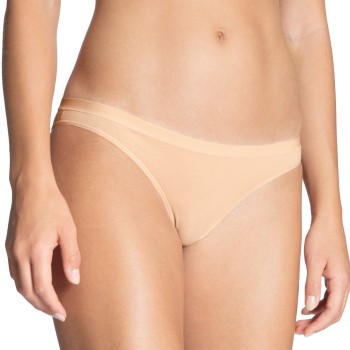 Calida Trusser Natural Comfort Tanga Beige bomuld Medium Dame