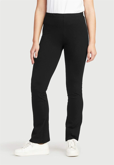 Leggings med brede bukseben