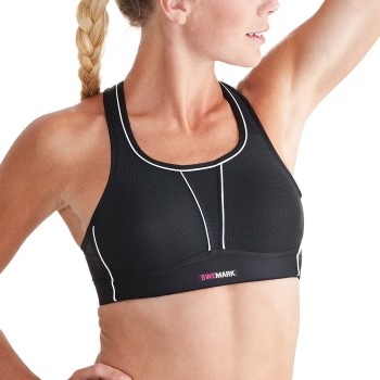Swemark Movement Sport Bra Bh Sort E 105 Dame