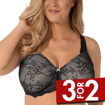 Triumph Bh Contouring Sensation W01 Sort F 95 Dame