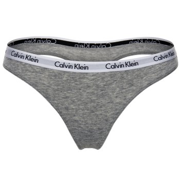 Calvin Klein Trusser Carousel Thong Grå bomuld Large Dame