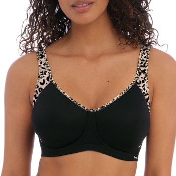 Freya Bh Active Sonic Moulded Sports Bra Leopard E 65 Dame