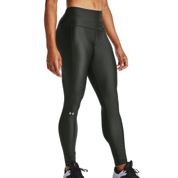 Under Armour HeatGear Hi-Rise Leggings Mørkgrøn polyester Large Dame