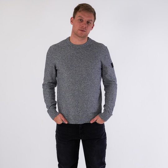 Heather texture sweater