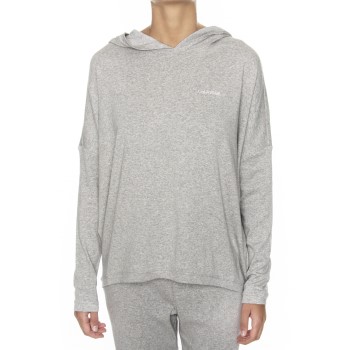 Calvin Klein Form LS Hoodie Grå Large Dame