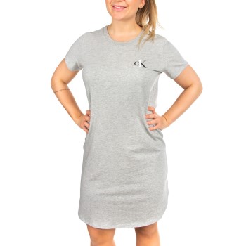 Calvin Klein One Cotton Nightshirt Grå bomuld Large Dame