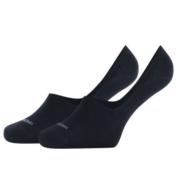 Calvin Klein Strømper 2P Lucca No Show Sock Marineblå Str 39/42 Herre