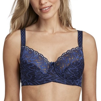 Miss Mary Flames Underwired Bra Bh Mørkblå B 100 Dame