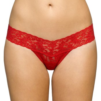 Hanky Panky Trusser Low Rise Thong Rød nylon One Size Dame