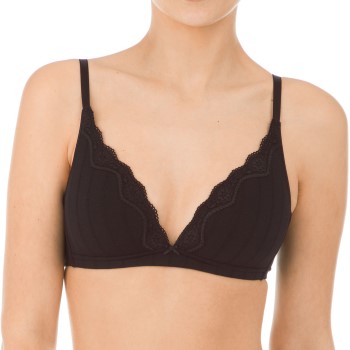 Calida Bh Etude Toujours Triangle Bra Sort bomuld A 70 Dame