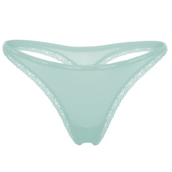 Calvin Klein Trusser Bottoms Up Thong Turkise Large Dame