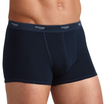 Sloggi For Men Basic Shorts Marineblå bomuld Large Herre