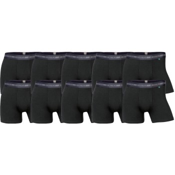 JBS 10P Bamboo Boxer Tights Sort Large Herre