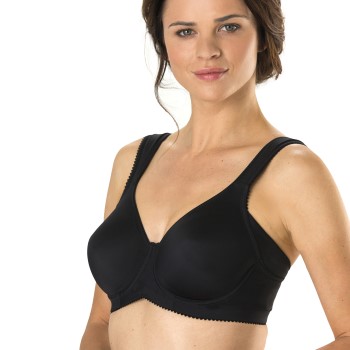 Miss Mary Stay Fresh Molded Underwired Bra Bh Sort polyamid B 100 Dame