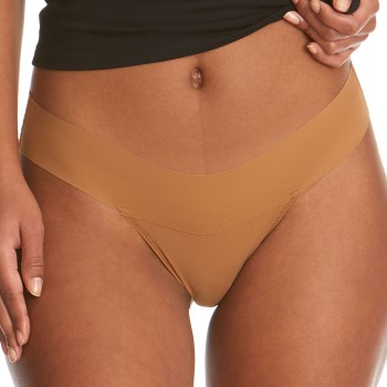 Hanky Panky Trusser Breathe Natural Rise Thong Beige Large Dame