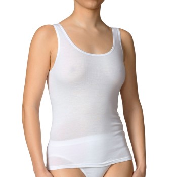 Calida Slip/Hosen Top White Hvid bomuld Large Dame
