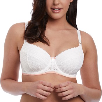 Freya Bh Daisy Lace Padded Half Cup Bra Hvid polyamid C 70 Dame