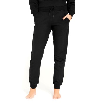 Bread and Boxers Lounge Pant By Biderman Sort økologisk bomuld Large Dame
