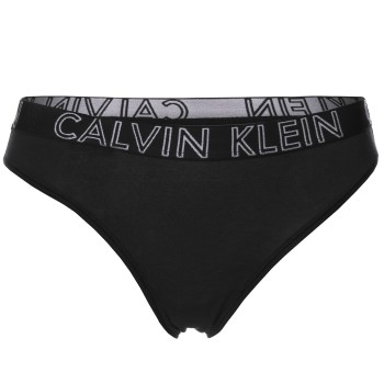 Calvin Klein Trusser Ultimate Cotton Bikini Sort bomuld Large Dame
