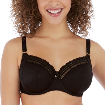Freya Bh Viva Underwire Side Support Bra Sort polyamid D 60 Dame