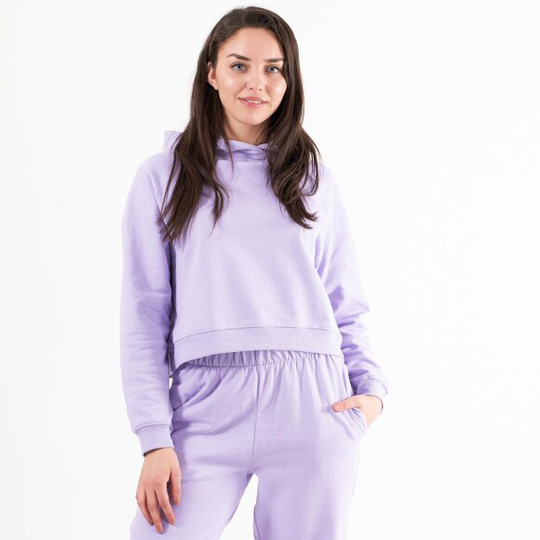 Purcora cropped hoodie