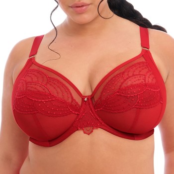 Elomi Bh Priya Plunge Bra Rød H 80 Dame