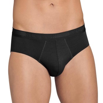 Sloggi Men EverNew Midi Sort bomuld Large Herre